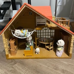 Calico Critter cabin